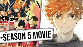 Tanggal Rilis Haikyuu Season 5 Movie Diumumkan [upl. by Anas]