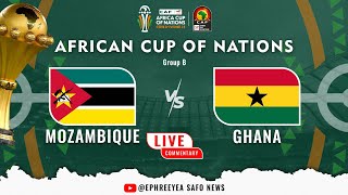 GHANA VRS MOZAMBIQUE AFCON 2023 LIVE COMMENTARY MATCH DAY 3 [upl. by Lancelot]