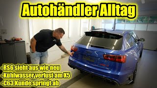 Autohändler Alltag  DTM Finale am Hockenheimring  RS6 wieder frisch Firmenwagen verliert Wasser [upl. by Anilesor]