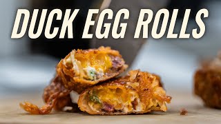 Jalapeño Duck Egg Rolls A Wild Game Culinary Masterpiece [upl. by Llednav662]