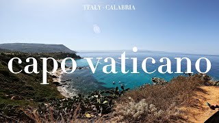 📽️ ITALY 4K  Spiaggia CAPO VATICANO  CALABRIA VV 🐚  10 Most Beautiful Places To Visit in Italy [upl. by Ihn]