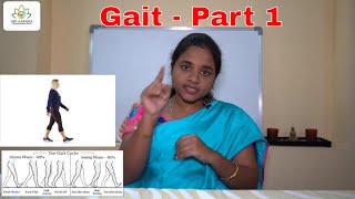 Gait part1 English  Sri Aahana Physiotherapy Academy [upl. by Lieberman]