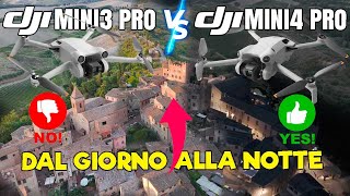 MINI4 PRO ✅ MINI3 PRO 🚫  3 ORE in VOLO DAL GIORNO ALLA NOTTE filtri FREEWELL [upl. by Anewor97]