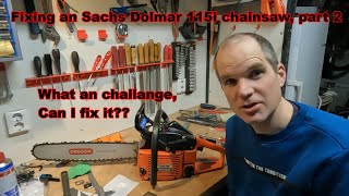 Fixing an Sachs Dolmar 115i part 2 [upl. by Garnet]