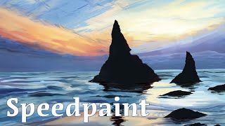 Is This the Most Stunning Speedpaint of Bandon Beach EVER [upl. by Evonne]