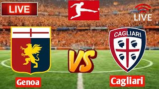 Genoa Vs Cagliari Live [upl. by Madge]