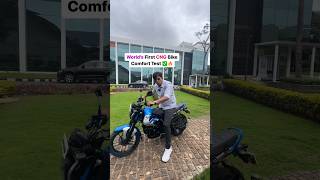 Worlds First CNG bike Bajaj Freedom 125 Comfort test [upl. by Ahsatam]