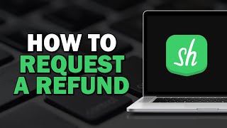 How to Request a Refund on Shpock Quick Tutorial [upl. by Khanna]