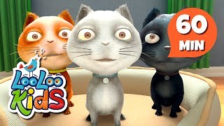 Three Little Kittens  S2EP09 Musical Adventure Collection  LooLoo Kids Songs for Kids [upl. by Southworth]