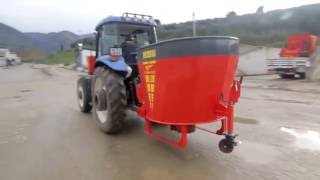 FIMAKS FMV 18S  MIXER FEEDER  YEM KARMA MAKİNESİ  18m3 [upl. by Dranek]