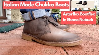 Reviewing the Astorflex Brownflex Chukka Boots in Ebano Nubuck  Relaxed Italian Style [upl. by Anika]