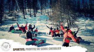 Sportifs et amateurs de sensations fortes profitez de lhiver à SerreChevalier [upl. by Yroger94]