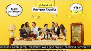 VakıfBanktan Geleneksel Bayram Kredisi [upl. by Henrik]