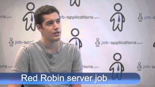 Red Robin Interview  Server [upl. by Adnerak]