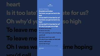 Myles Smith Solo  Lyrics [upl. by Gilbart]