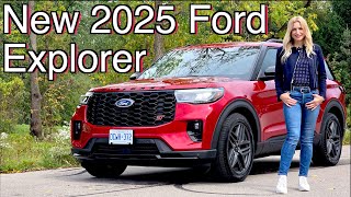 New 2025 Ford Explorer review  So much better inside [upl. by Ankeny]