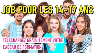 JOB pour les 1417 ans  Comment trouver un EMPLOI quand on est mineur [upl. by Eeclehc605]