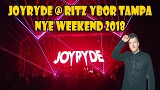 Joyryde Tampa Ritz Ybor New Years Eve Weekend 2018 [upl. by Adlih]