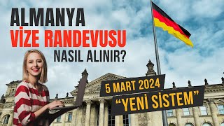 Almanya Vize Randevusu Nasıl Alınır YENİ İdata Randevu Sistemi Mart 2024 [upl. by Kacie]