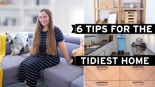 6 Best Organizing Tips for the Tidiest Home Ever [upl. by Cormick]