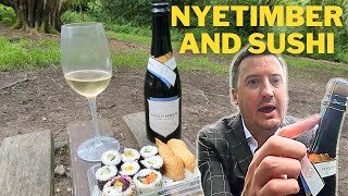 Nyetimber Half Bottle and Sushi [upl. by Claudio]