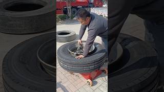 Replacing truck tires [upl. by Tallie]