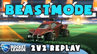 BeastMode Ranked 2v2 POV 508  BeastMode amp KnightYuh VS ElOmarMaton amp Flitz  Rocket League Replays [upl. by Yllom68]