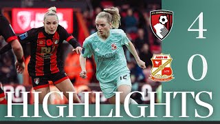 Extended Highlights AFC Bournemouth Women vs Swindon Town Women [upl. by Fee]