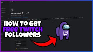 FREE TWITCH FOLLOWERS WORKING 2024 [upl. by Lrub17]