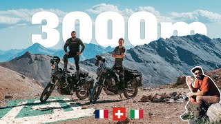 Epic Tenere 700 adventure Roadtrip  1500km on TET in the Alps 🇫🇷🇨🇭🇮🇹 [upl. by Hendry966]