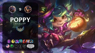 Poppy Top vs Rumble  NA Challenger Patch 148 [upl. by Tergram]