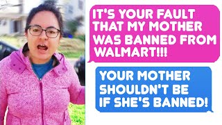 Banned From Walmart Lady Demands Compensation From Me I Pressed Charges  rIDontWorkHereLady [upl. by Aholah786]