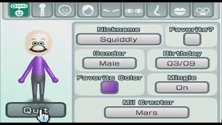 Squiddly Diddly  Squiddly Diddly  Mii 2318 [upl. by Sheelah]