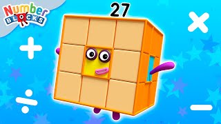 🏖️ Number Fun for Summer Holidays ☀️ Full Episodes  123 Learn to count  Numberblocks [upl. by Sirois]