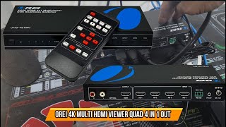 4K 4 Port HDMI Viewer [upl. by Soo]