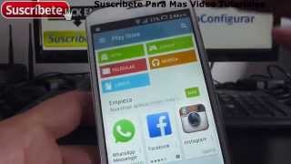 Alcatel Onetouch Pop C7 como descargar aplicaciones google play Español [upl. by Tur]