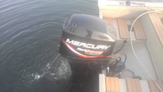 50HP mercury 4 stroke 1999 [upl. by Artapoelc]