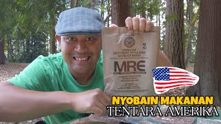 MAKAN RANSUM TENTARA AMERIKA [upl. by Nerac870]