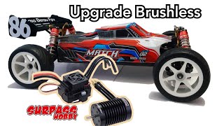 Wltoys 104001 Upgrade Surpass Hobby Combo Brushless F54060A Makin Joss [upl. by Nirre]