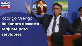 Bolsonaro descarta reajuste para servidores [upl. by Donavon]