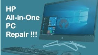 Hp allinone desktop pc  Hp 24quot ips allinone pc screen opening  Hp i5 desktop 🖥😱 [upl. by Victor]