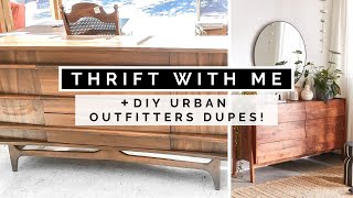 THRIFT WITH ME FOR URBAN OUTFITTERS HOME DECOR DUPES [upl. by Maltz]