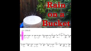 Raindrops playing Polyrhythms Transcription [upl. by Occir]