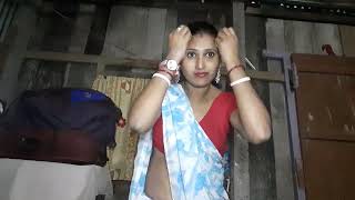 Dakho abar sari pore video banalam 😍😍😍subscribetomychannel plzsuportme video [upl. by Marilin528]