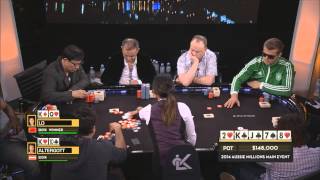 Aussie Millions 2014  High Stakes Cash Game Episode 4  PokerStars [upl. by Anirbus536]