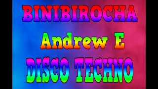 BINIBIROCHA  ANDREW E DISCO VERSION KARAOKE [upl. by Asyle]