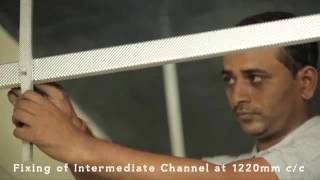 Gyproc Ceilings Installation  Gyproc Plasterboard Ceilings  English [upl. by Akinorev271]