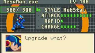 Lets Play Megaman Battle Network 2  Post Game Pt 19  Going for Style and Setting Trends [upl. by Ibbob]