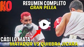 Rumen de la pelea Ricardo Matador Mayorga vs Jose Quiebra jícara Alfaro pelea completa ko [upl. by Naehgem246]