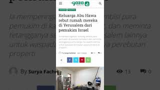 Keluarga Abu Hawa rebut rumah mereka di Yerusalem dari pemukim Israel [upl. by Aihsenad321]